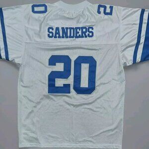 Barry Sanders Detroit Lions Football Jersey Throwback Mitchell amd Ness